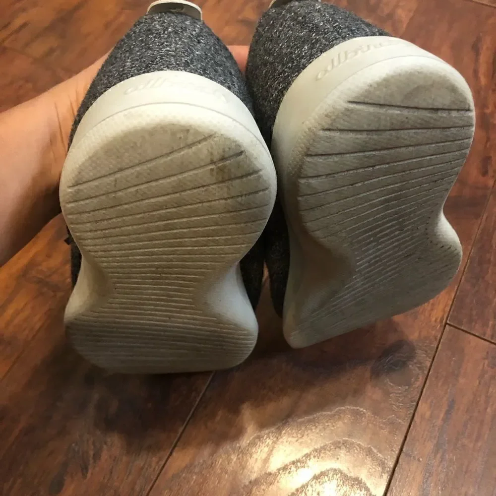 ALLBIRDS lightweight gray athletic training walking shoes sneakers womens 8